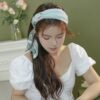 Elegant ribbon headband for women, a stylish hair accessory perfect for adding a chic touch to any outfit.