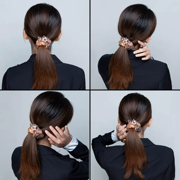 Elegant Small Hair Tie for Women - Princess Style for Everyday Styling