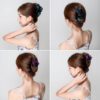 Durable Hair Claw for Effortless Updos and Bathing - Daily Use Hair Accessory