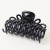 Durable Hair Clips - Double-Layer Claw Clips for Strong Hold and Easy Styling - Black